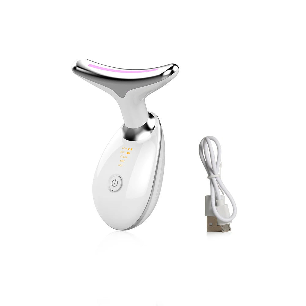 Facial EMS Microcurrent Massager – Anti-Aging, Skin Tightening & Lifting