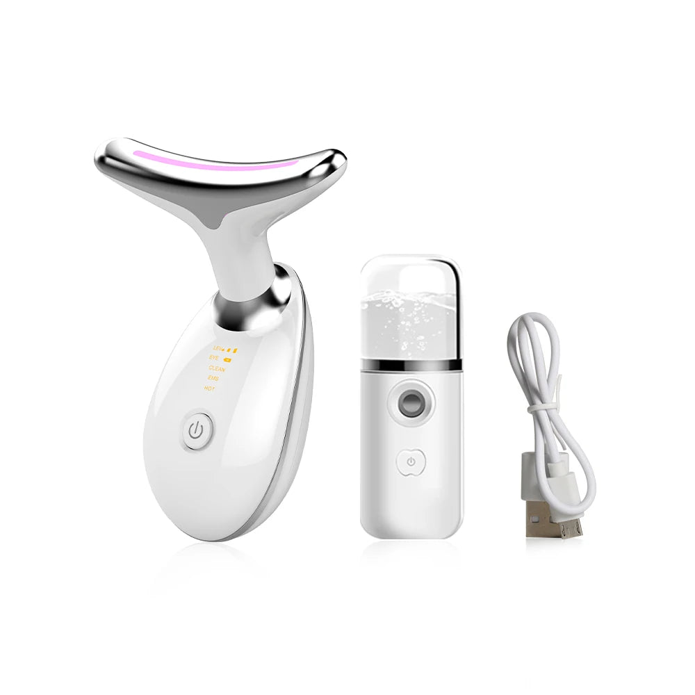 Facial EMS Microcurrent Massager – Anti-Aging, Skin Tightening & Lifting